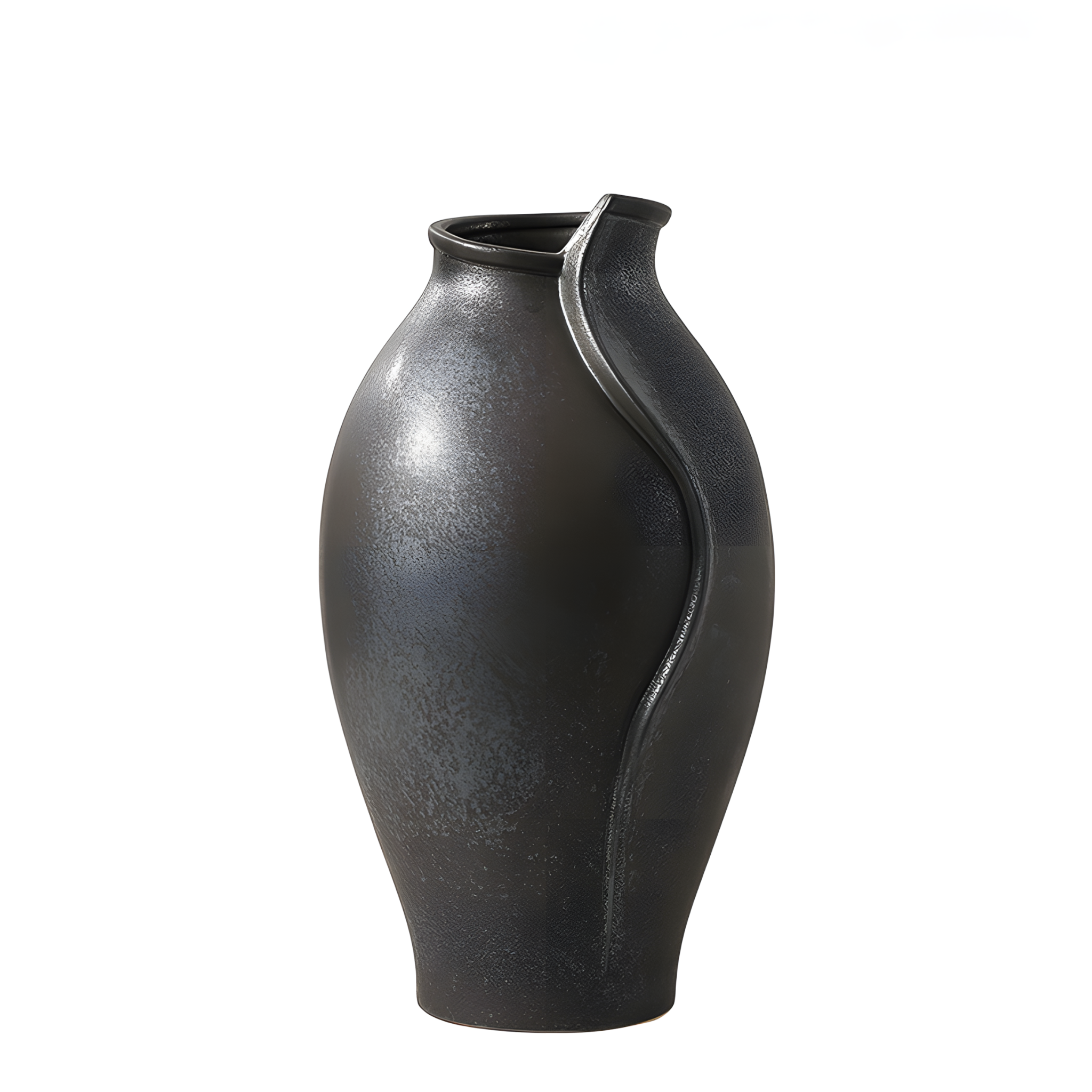 Olive vase-Ancient glaze color